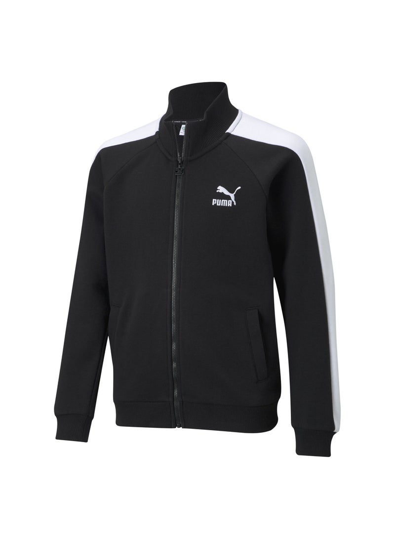 Classics T7 Track Kids Girls Black Jacket Youth